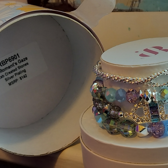 Bomb party spring stacks 2024 a moment's gaze silver plating - Picture 5 of 5